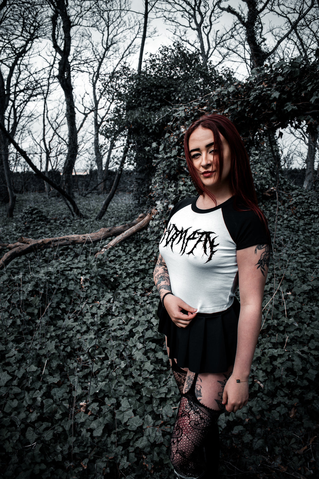 Metal Baby Baseball Tee