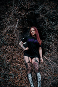 RDMPTN Metal Tee Black/Purple