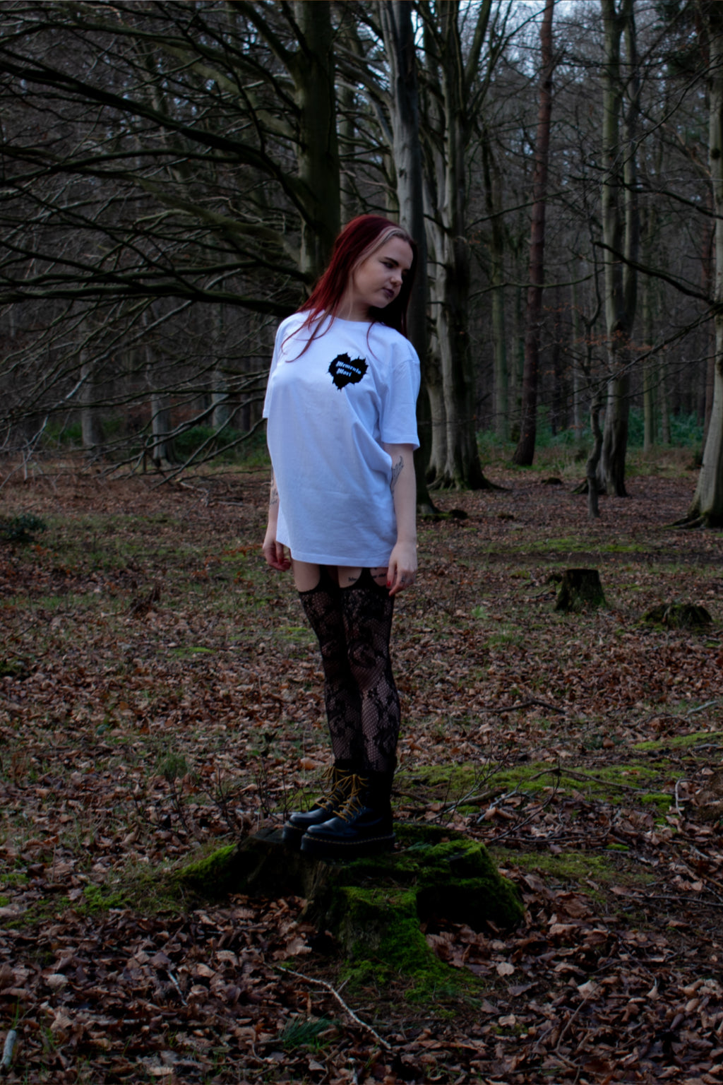Memento Mori White Tee