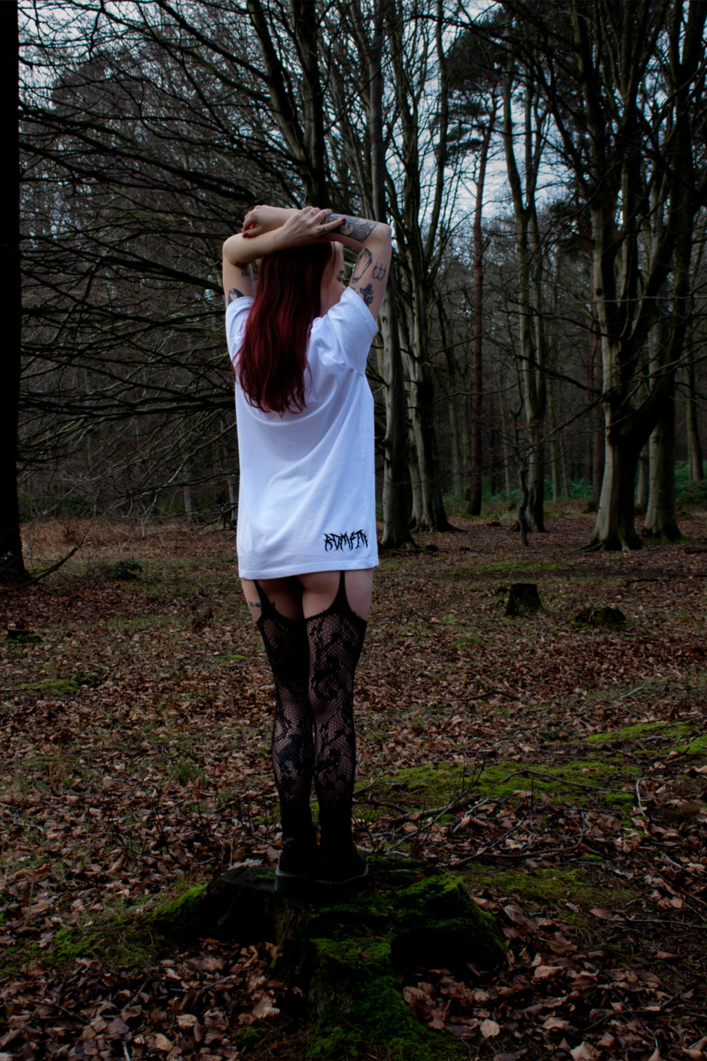 Memento Mori White Tee