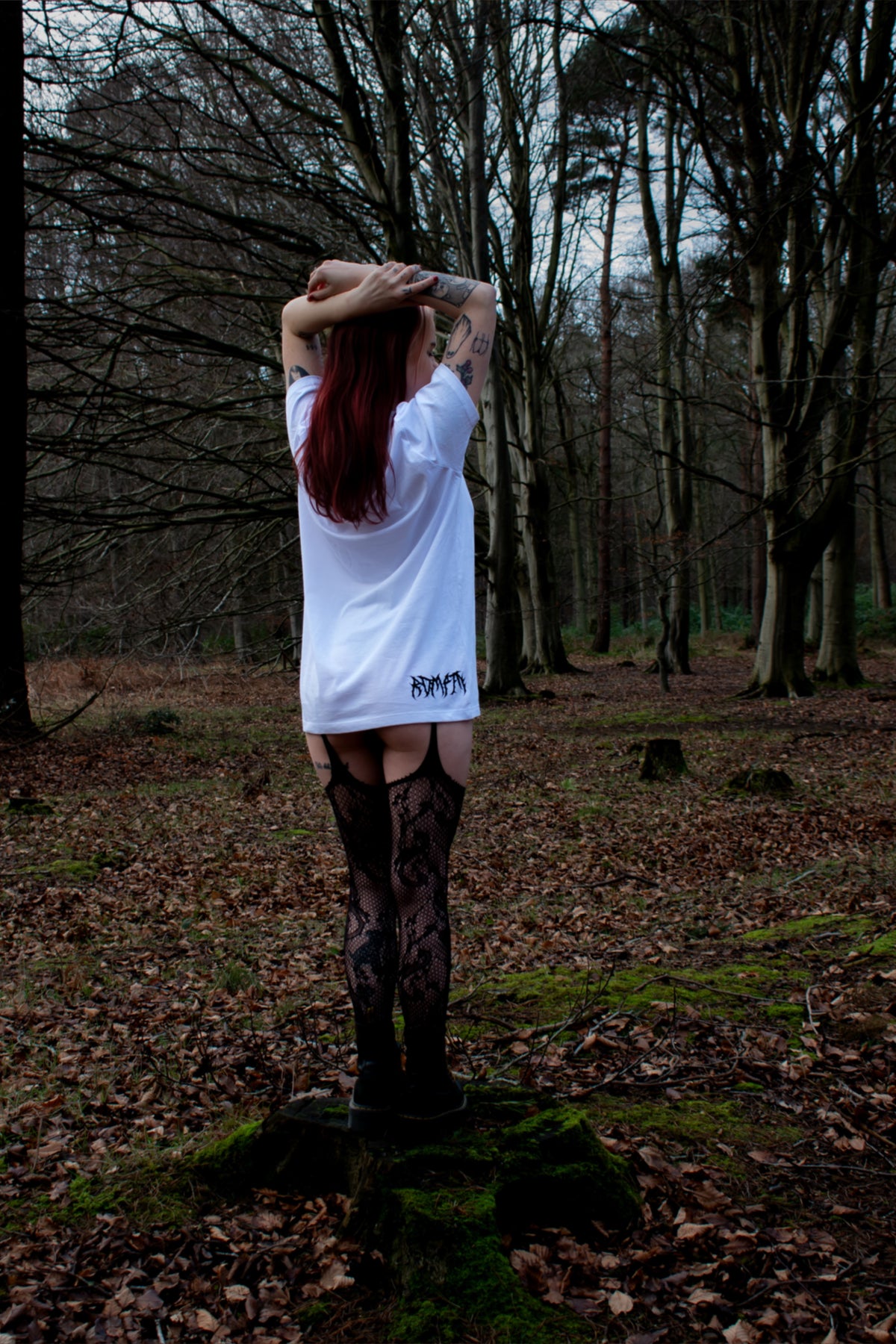 Memento Mori White Tee