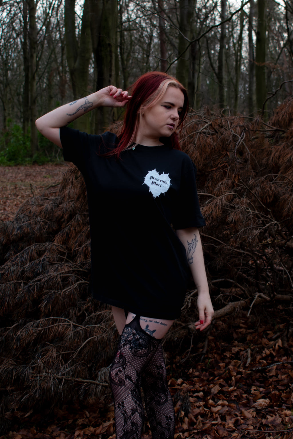 Memento Mori Black Tee