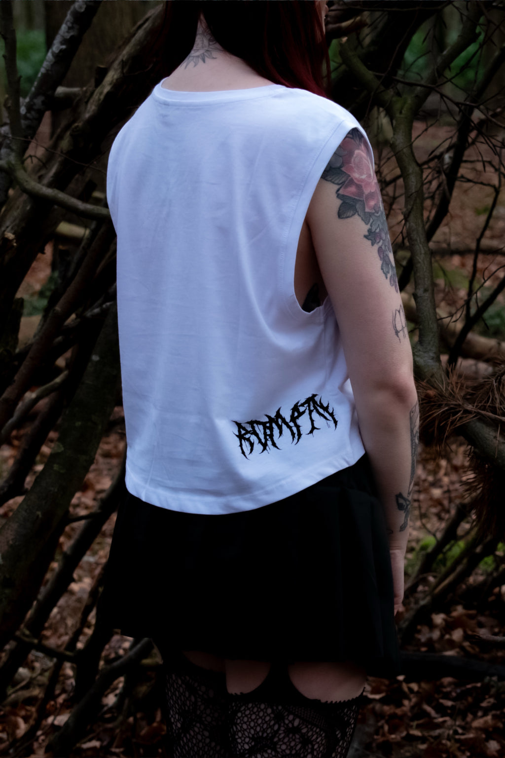 Memento Mori Crop Top