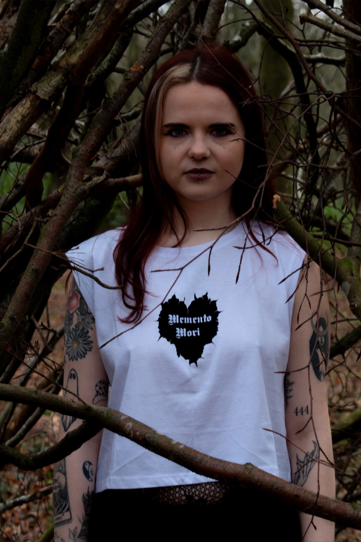 Memento Mori Crop Top