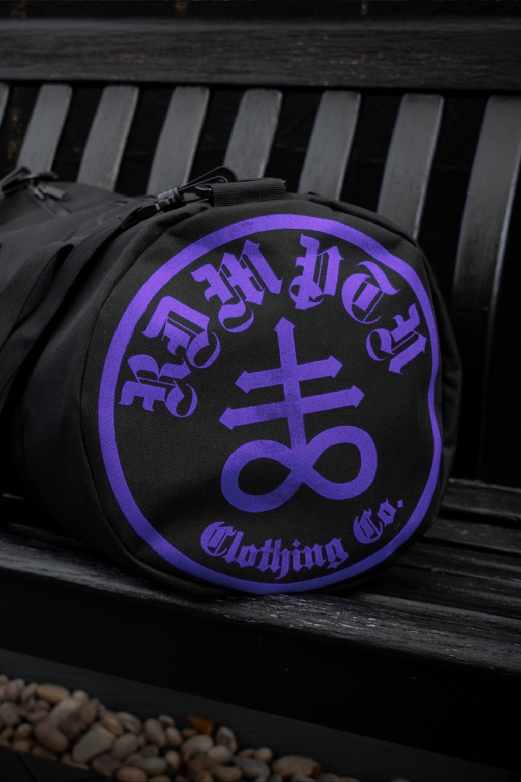 Purple Leviathan Barrel Bag