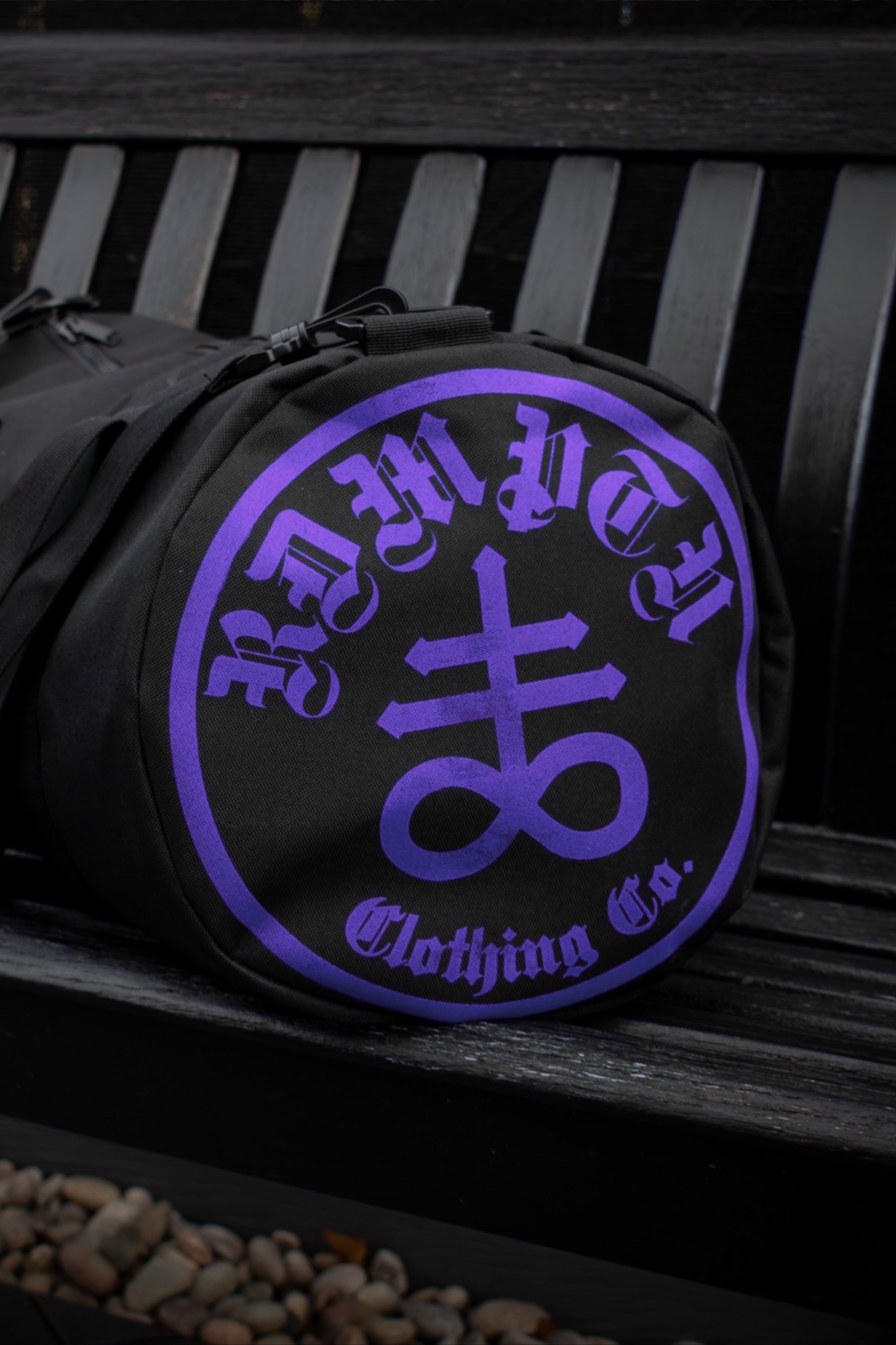 Purple Leviathan Barrel Bag